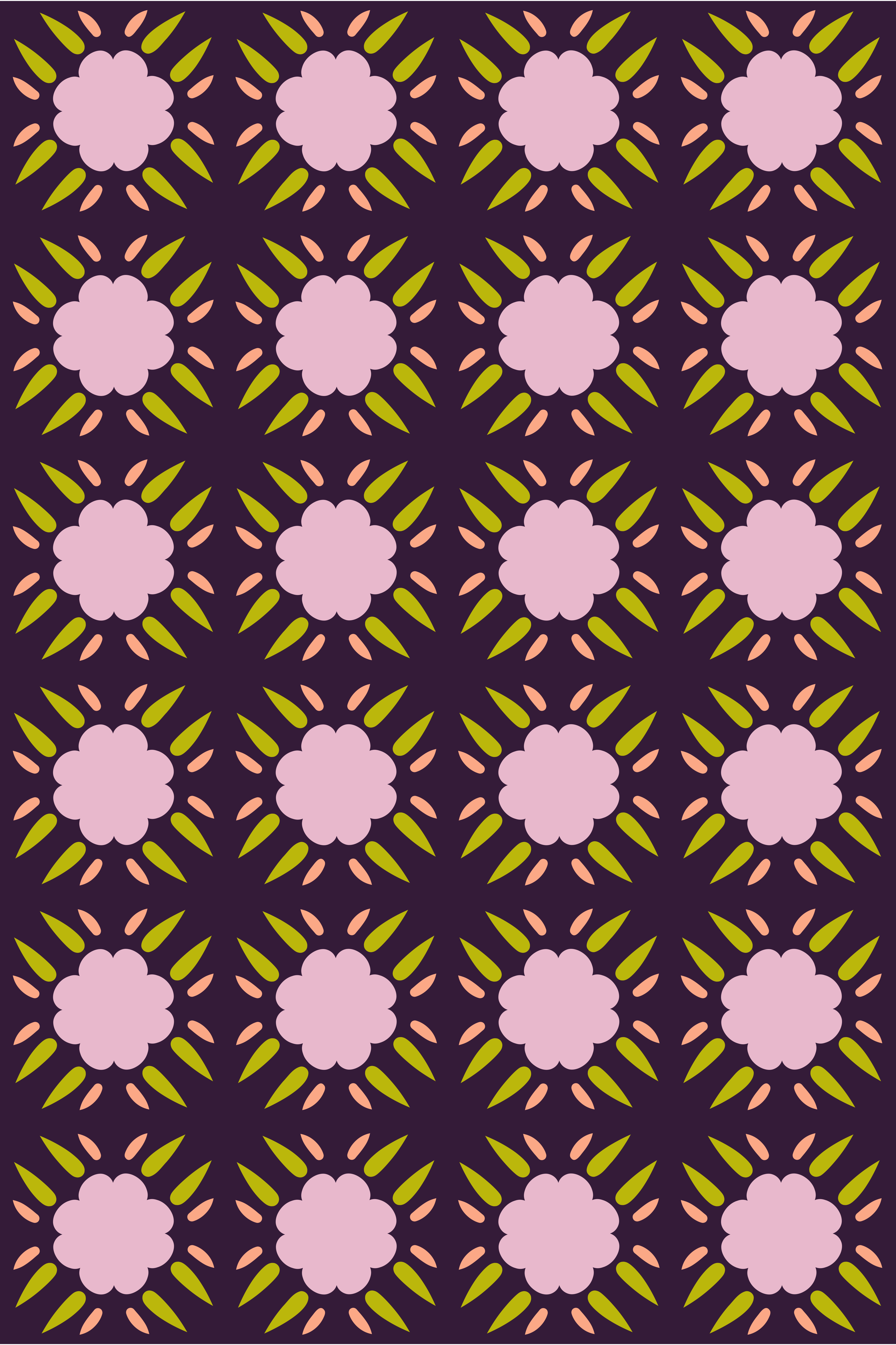 Ankara Print Backpack main